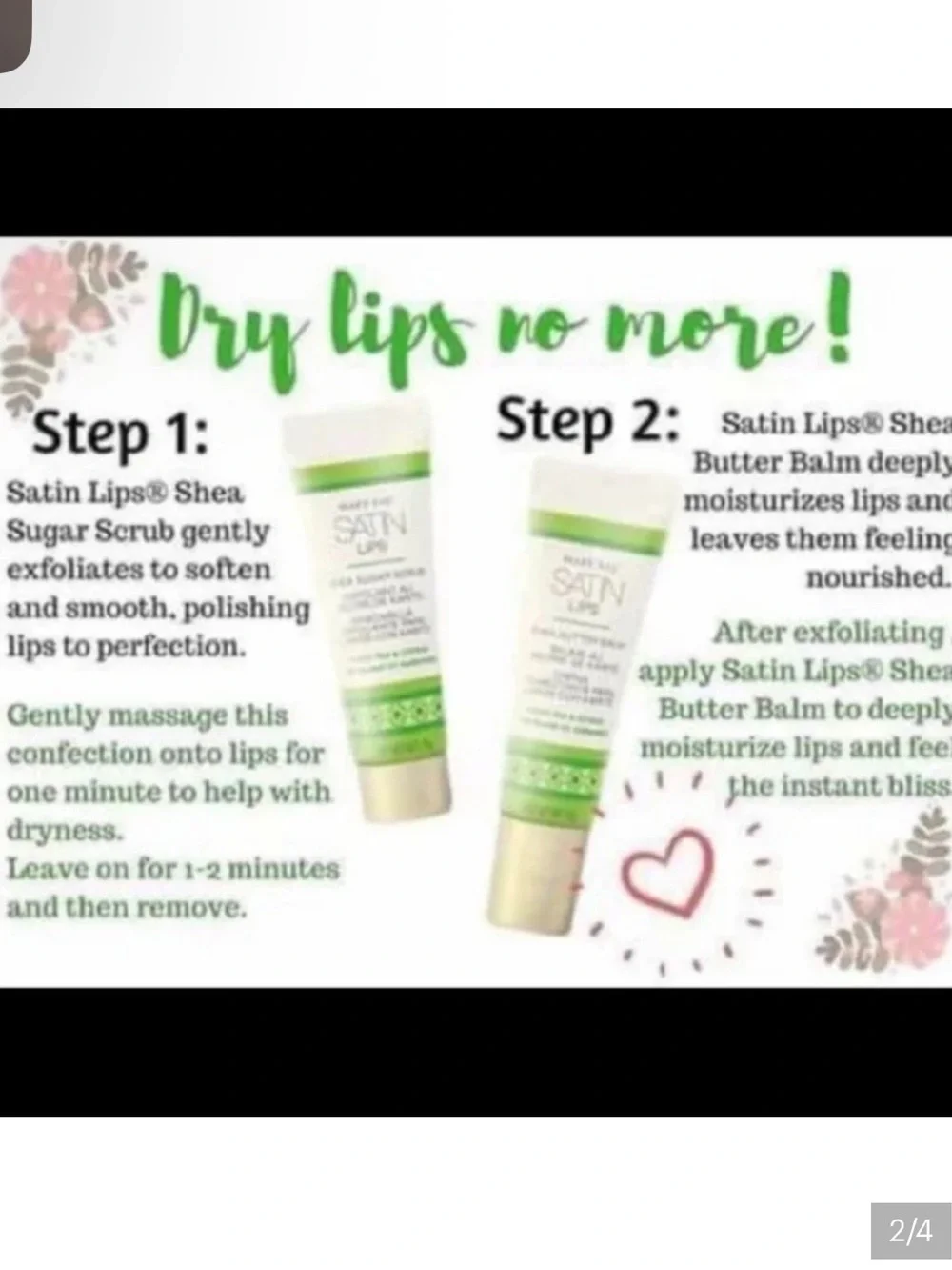Mary Kay Satin Shea Butter Balm and Lip Scrub Set $39